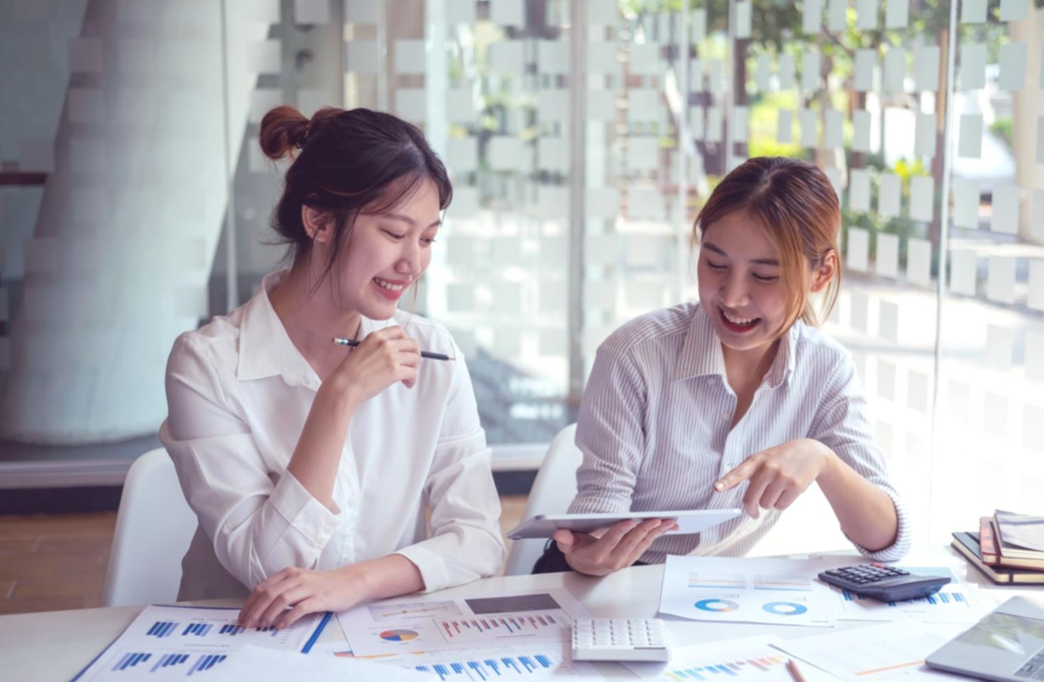 Team di esperti SEO mobile al lavoro